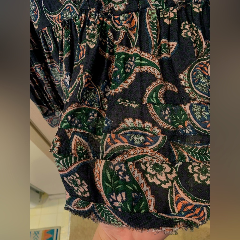 WILLIAM RAST Atwood Boho Prairie Top - Picture 5 of 8